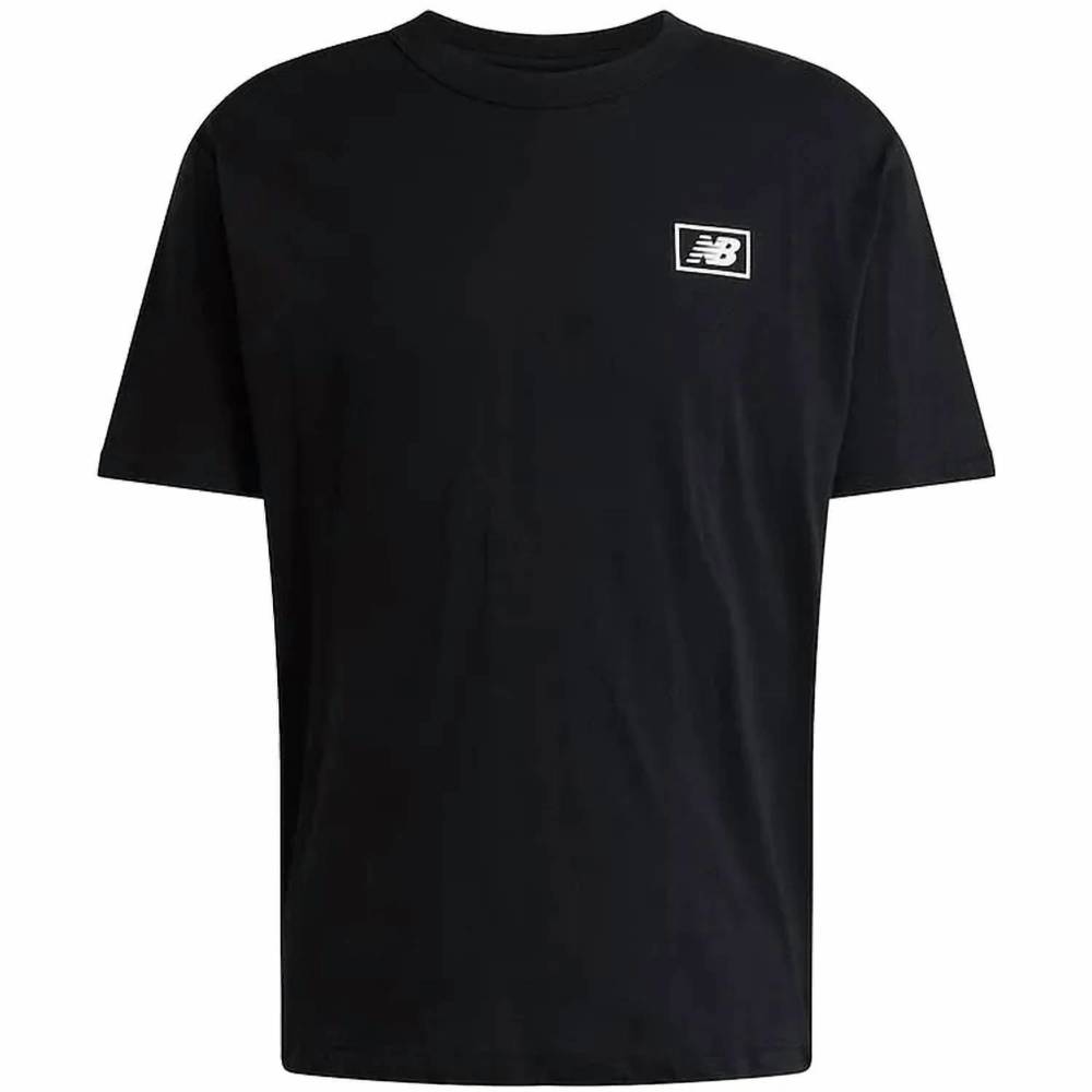 NEW NEW BALANCE men's nb essentials graphic t-shirt in black - Picture 2 of 2